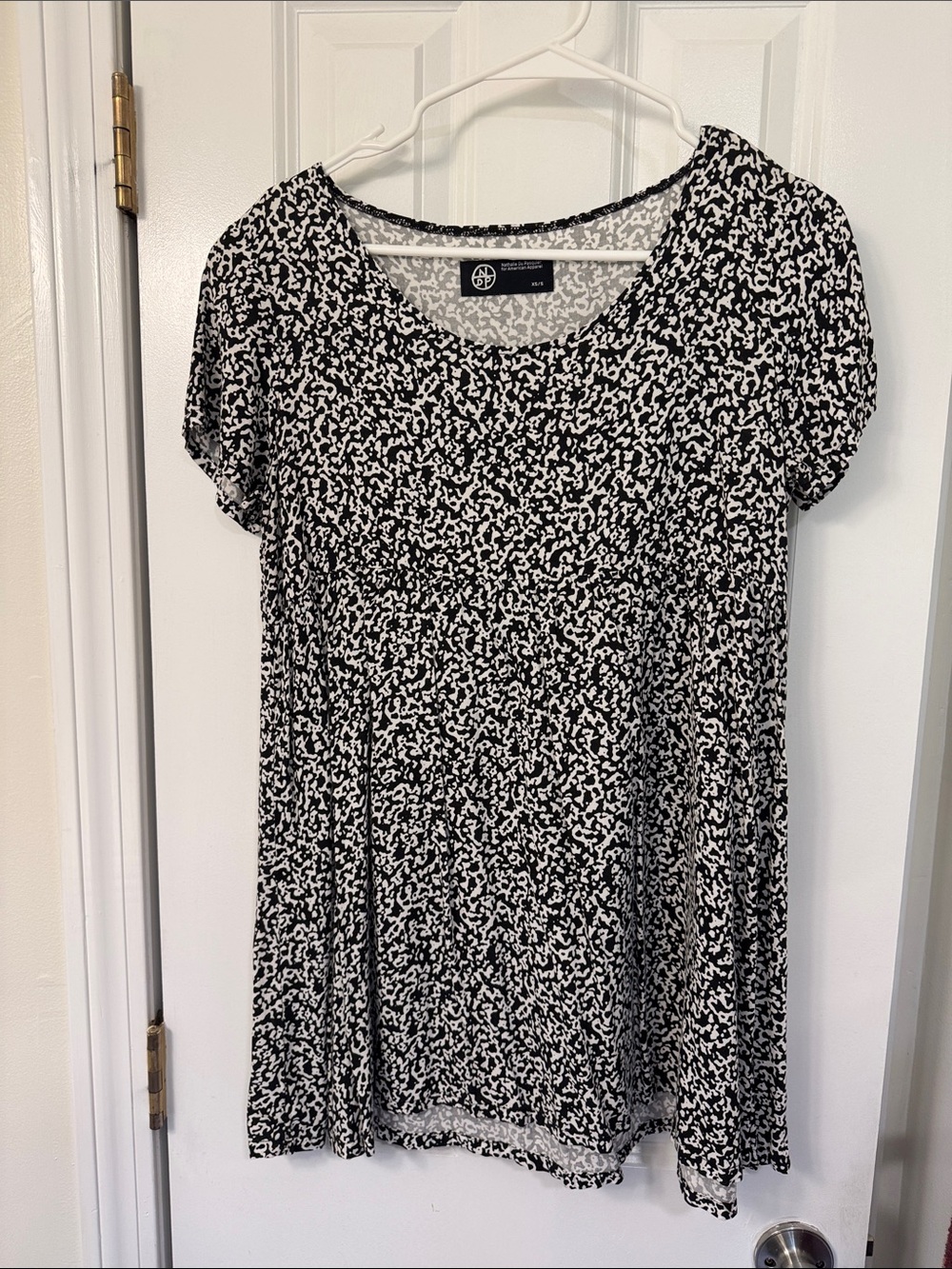 Vintage American Apparel x Nathalie Du Pasquier Baby Doll Mini Dress